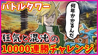 【狂気】バトルタワー10000連勝チャレンジ8【ポケモンHGSS】