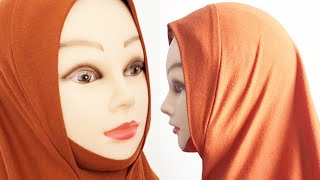 Kullanılmayan Penyelerle Çok Kolay Tak Çıkar Başörtü Dikimi Iğne Yok Kalıp Yok Kes Biç Dik Kullan