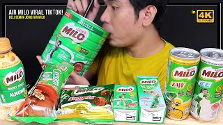 minum 2KG tin MILO dan pelbagai jenis Air Milo (Mukbang Malaysia)