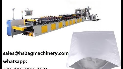 3 side seal stand up zipper lock bag pouch making machine