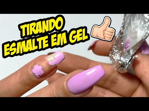 Vídeo: Como Remover Gel Ou Manicure Acrílico Em Casa