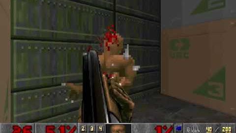 Doom 2 Map04 The Focus UV 100% pistol start