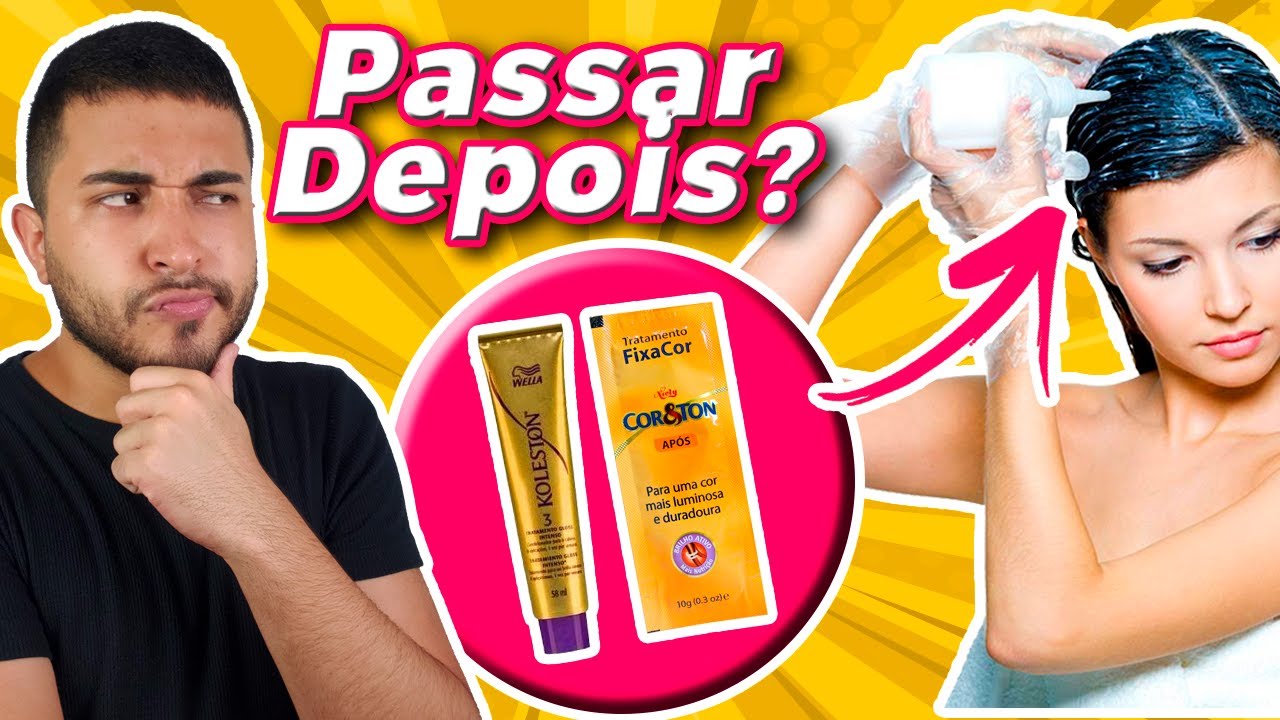 O que fazer DEPOIS de PINTAR o cabelo? Hidratação depois da TINTURA? Qual melhor tratamento?