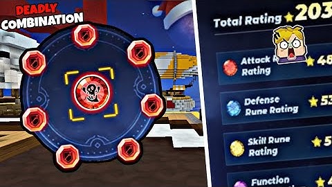 Best Runes Combination Of All Time!! || Blockman Go BedWars #blockmango #bedwars #bmgo #bmg