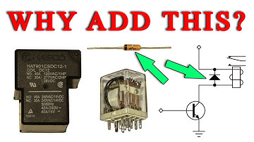 Why Add This Diode Across A Relay Coil? This Is Why It