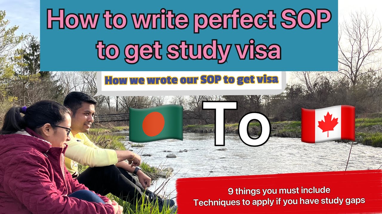 How to write perfect SOP for Canada study visa | LOE for Canada study ...
