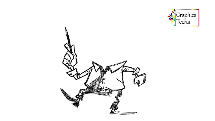 How to Create Digital Drawing: Whiteboard Animation Tutorial  #drawing #art #graphicstechs #linart