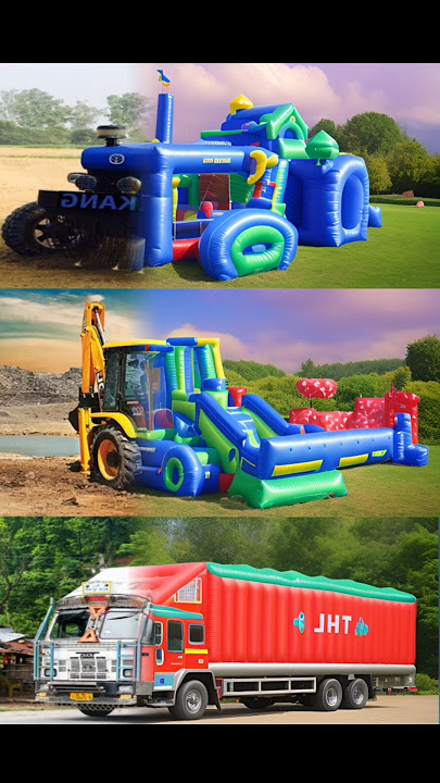 #tractor #jcb #truck #cartoon #video #viral #trending #dj #song