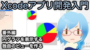 UIView 円グラフを表示する独自ビューを作ってみる（Xcodeアプリ開発入門 番外編）