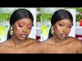 Full Face of AFFORDABLE MAKEUP Ft ZIKELCOSMETICS