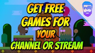 Get Free Games For Your Channel or Stream!