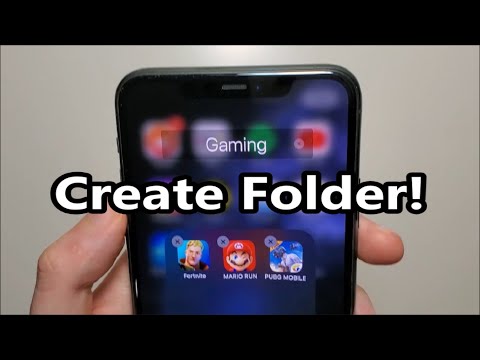 Video: Hoe Maak Je Een Map Op Iphone