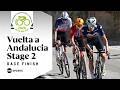OPPORTUNITY TAKEN! | Vuelta a Andalucia Ruta Ciclista Del Sol Stage 2 Final KM's |TNT Sports Cycling