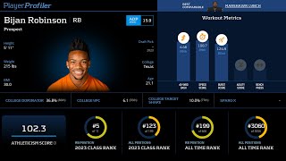 BIJAN ROBINSON Player Profile The new dynasty RB1!