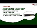 NETGEAR GS516TP — 16 Port Gigabit Ethernet Smart Switch #ftth #poe #airfiber #gigabit