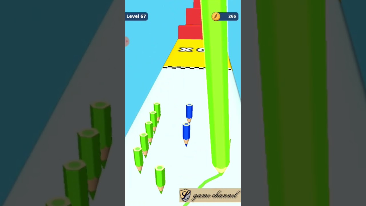 color pencil run drawing 😉😉 gameplay // l game channel // android & ios 497888 