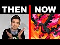 Dark Type Pokémon: Then vs Now