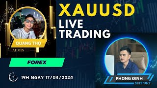 ????Live Trading - Phân Tích Xu Hướng Giá Vàng - Forex ngày 17/4/2024