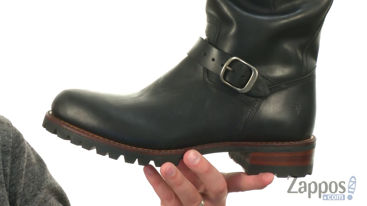 Frye Mens Addison Lug Engineer Pull On Work Boots