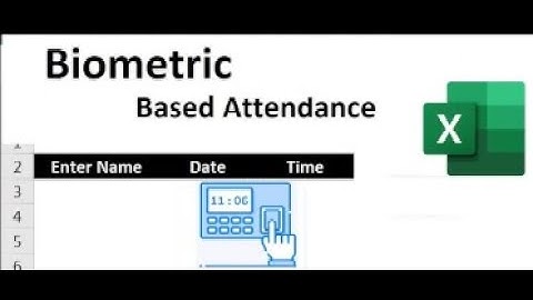 Make Attendance on Biometric Data using Pivot Table  |बायोमेट्रिक उपस्थिति की गणना कैसे की जाती है?
