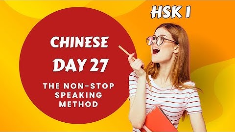 HSK 1 Day 27 Conversational Chinese Program  | Learn Chinese for Beginners