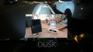 DUSK (a music video for a song made on the dirtywave m8 tracker)