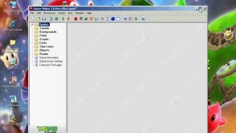 Game maker tutorial mouse effect