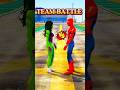 SHE-HULK vs SPIDER-MAN 😵‍💫~mini woodworking art skill / wood / handcrafts /#shorts#trending #topofai