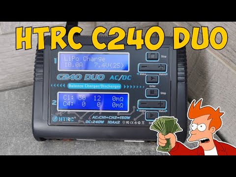 Быстрый обзор зарядного устройства HTRC С240 Duo