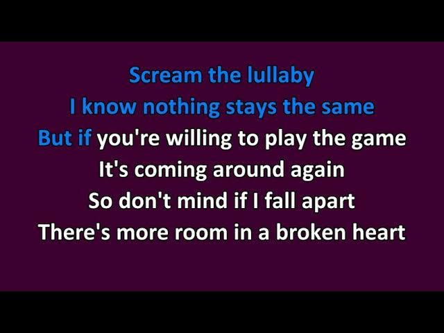 Carly Simon - Coming Around Again KARAOKE Carly Simon - Coming Around Again KARAOKE