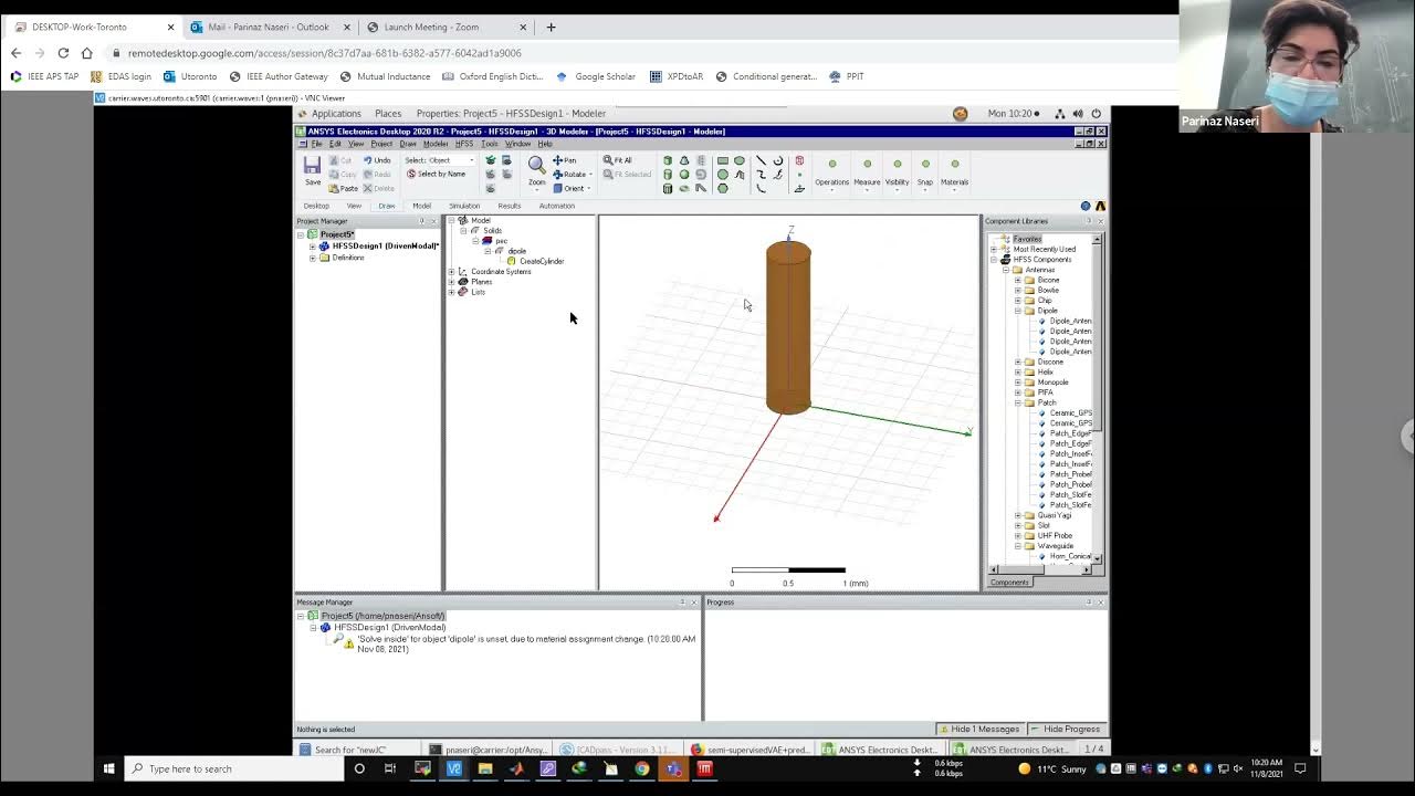 HFSS Tutorial - Introduction to HFSS and Simple Antenna Simulation ...