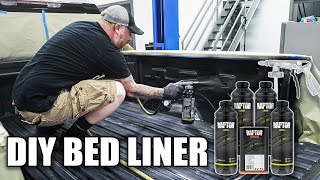 HOW TO: Spray on Raptor Bed Liner 2020 Chevy 2500