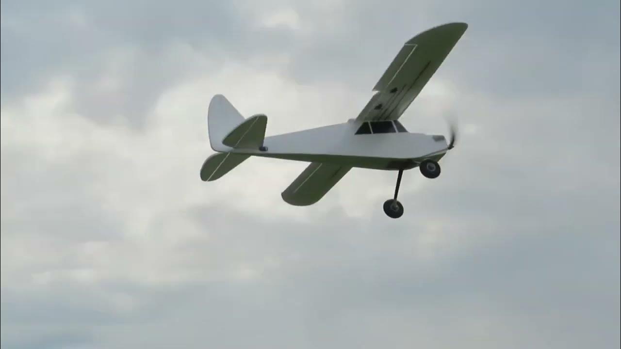 scratch built "fun cub" rc plane YouTube
