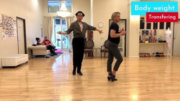 Rumba Walk Tutorial for Beginners - How to Transfer a Body Weight?