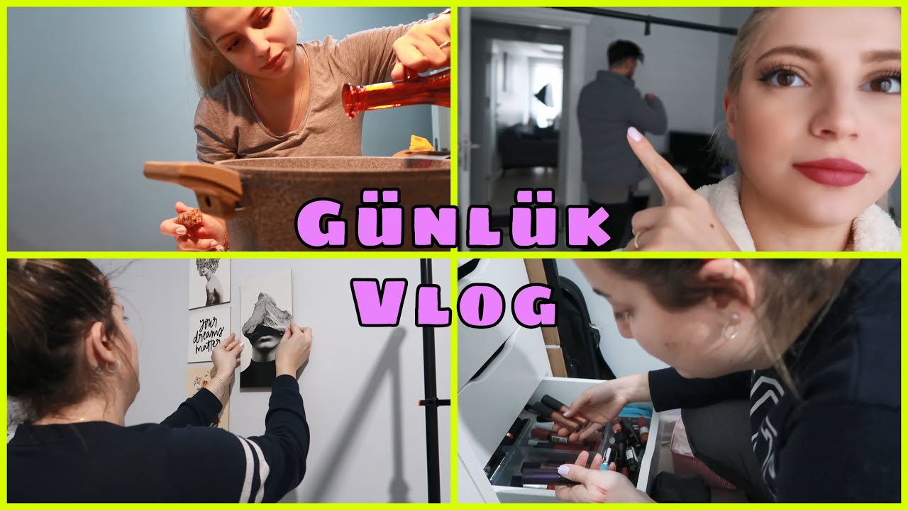 İŞTE ŞİMDİ TAM EV HANIMI OLDUM! AİLECE GOYGOY GÜNLÜK VLOG BÜŞRA PEKTAŞ