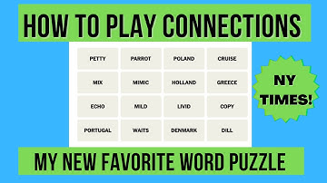 How To WIN at CONNECTIONS [Hot NY Times Puzzle]