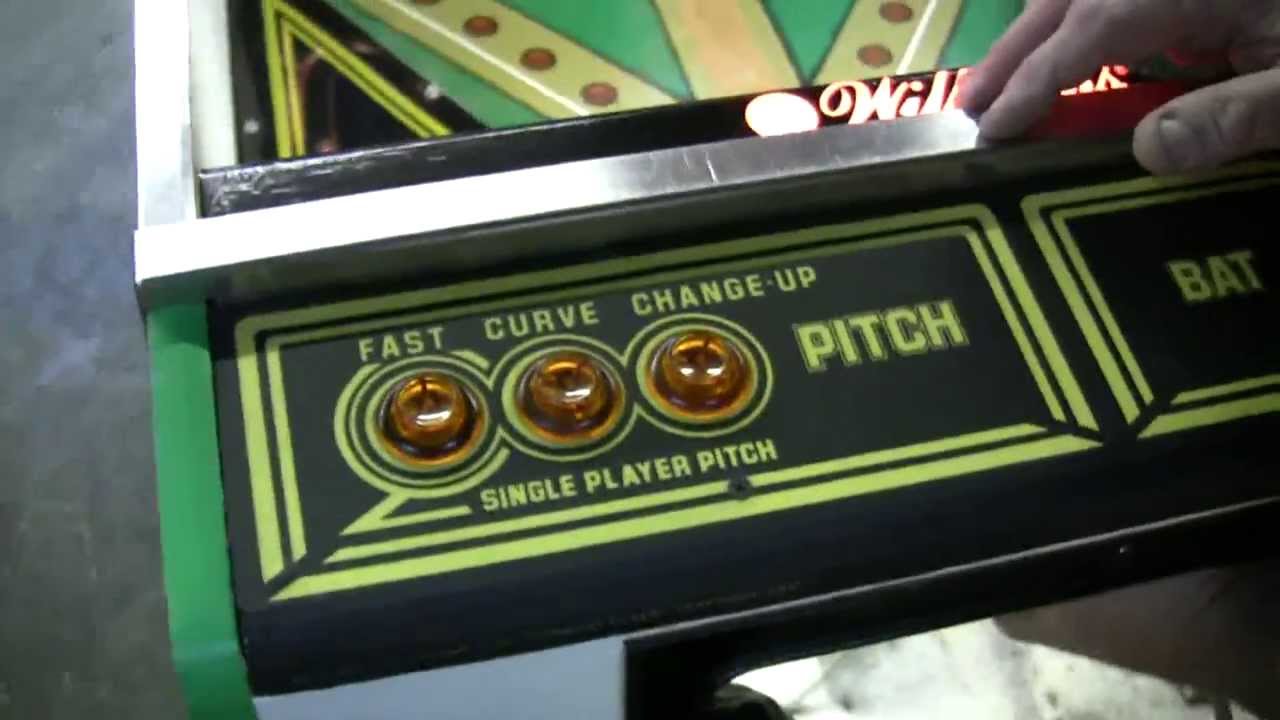 383 Williams PENNANT FEVER 1984 Pitch and Bat Arcade Machine - TNT