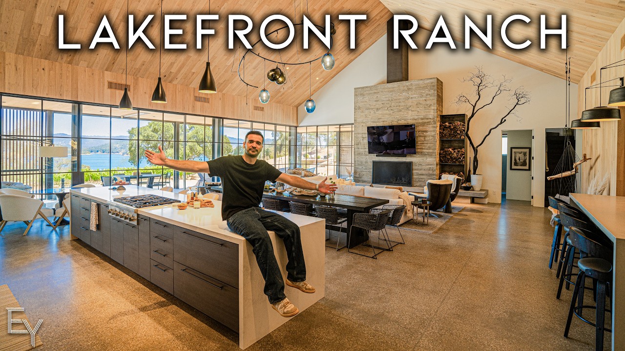 Inside a California Lakefront Vineyard: An Architect’s Private 30-Acre Retreat – Video