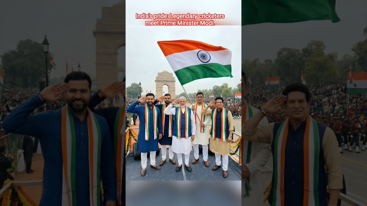 India’s Pride: Legendary Cricketers Meet PM Modi#4 legend