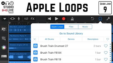 How to use Apple Loops in GarageBand iOS (iPhone/iPad)