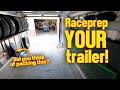 Race Trailer Setup - Everything (and then some) that you need at the race track!