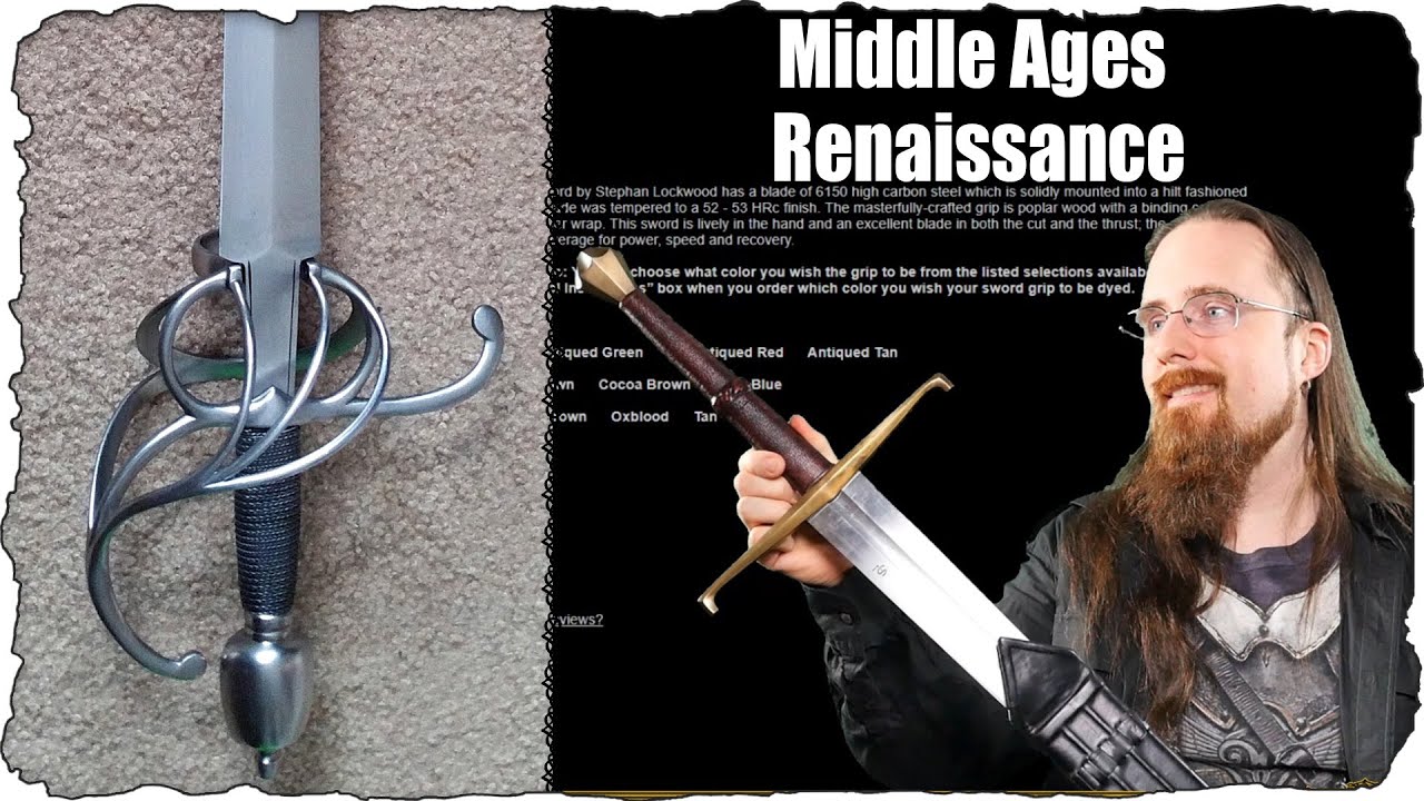 Which Sword Should You Buy Medieval Renaissance Longsword Messer Falchion Rapier Etc Youtube