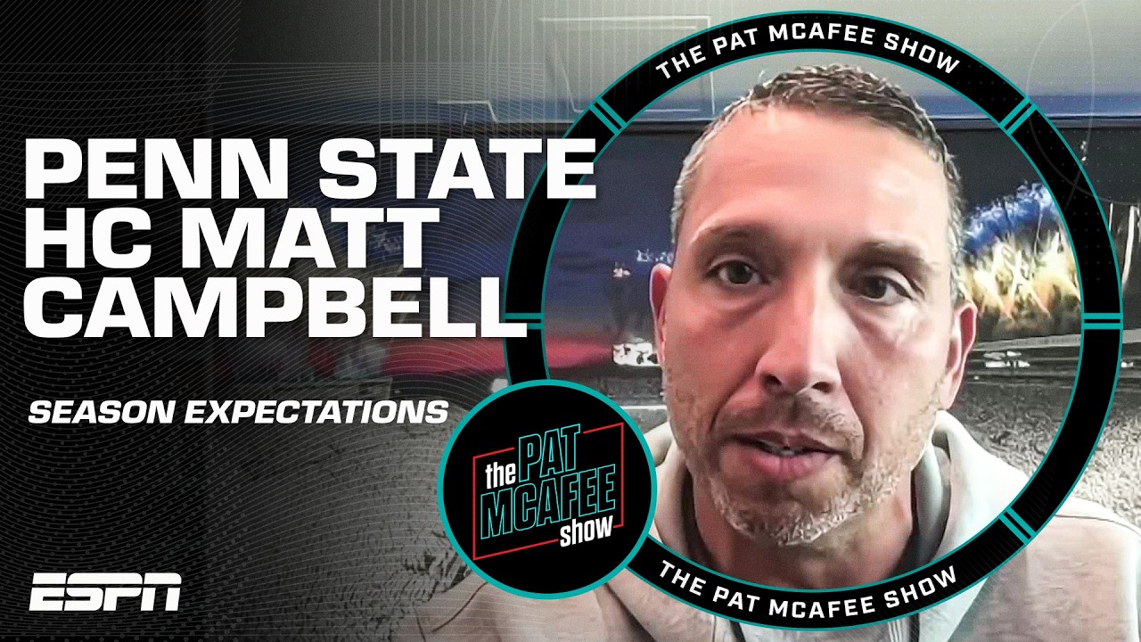 ‘As good as anywhere in the country’ Matt Campbell on why he joined Penn State | The Pat McAfee Show