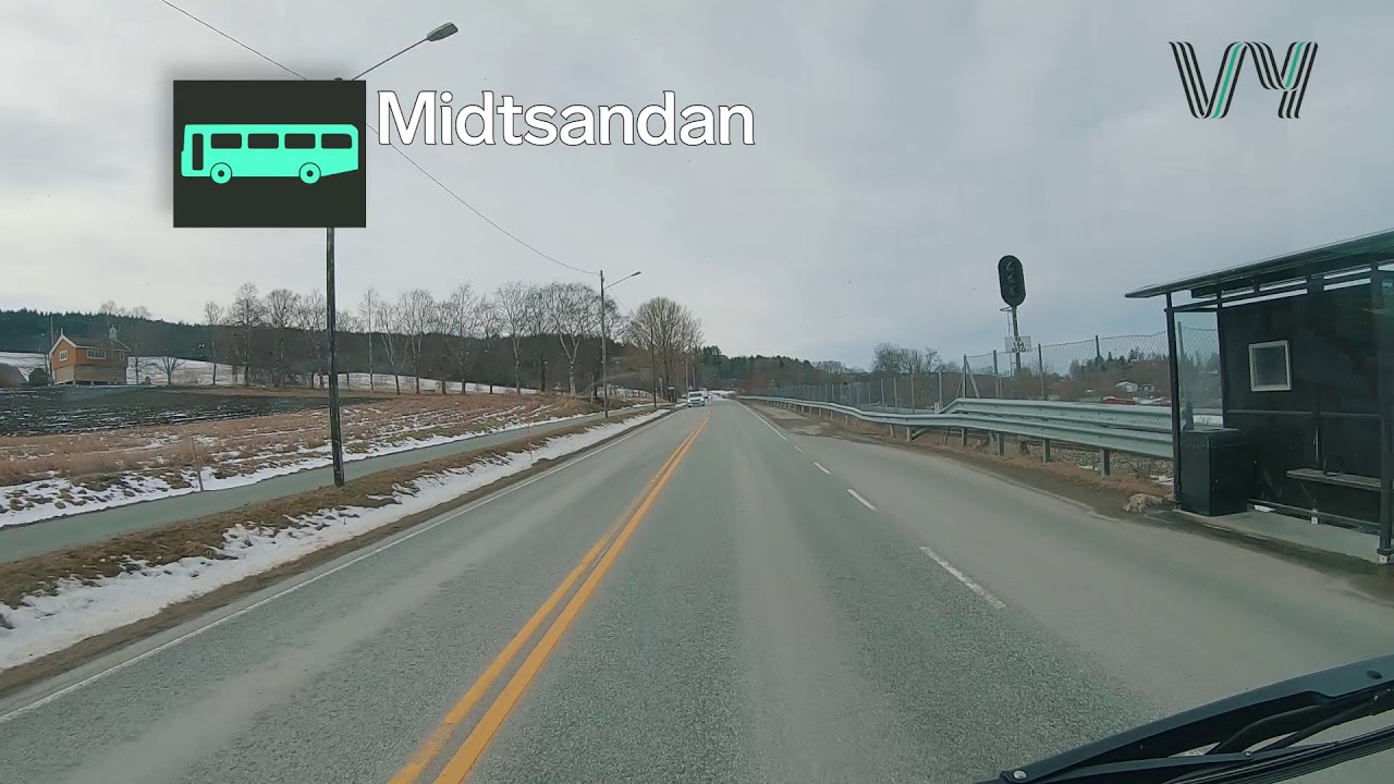 Linje 70A Stjørdal - Hommelvik - Leistadkrysset - Strindheim - Marienborg