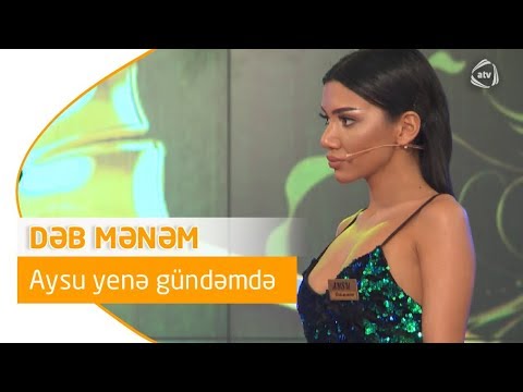 Aysu yenidən gündəmdə.. (Dəb mənəm)