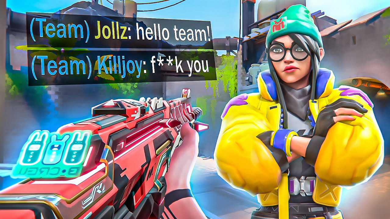 When you try to vibe with your Valorant teammates...