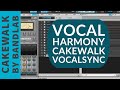 Insync vocal harmony with vocalsync  ozone imager free in cakewalk by bandlab