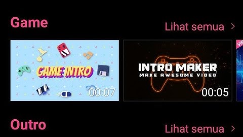 Tutorial!! cara membuat intro video dengan intro maker