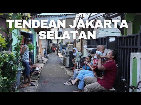 Jalan Sore Melewati Gang Gang Sempit Jakarta Selatan | Real Life In Jakarta Indonesia