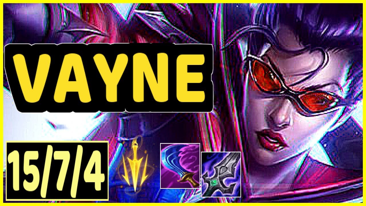 VAYNE VS TWITCH - 15/7/4 KDA ADC GAMEPLAY